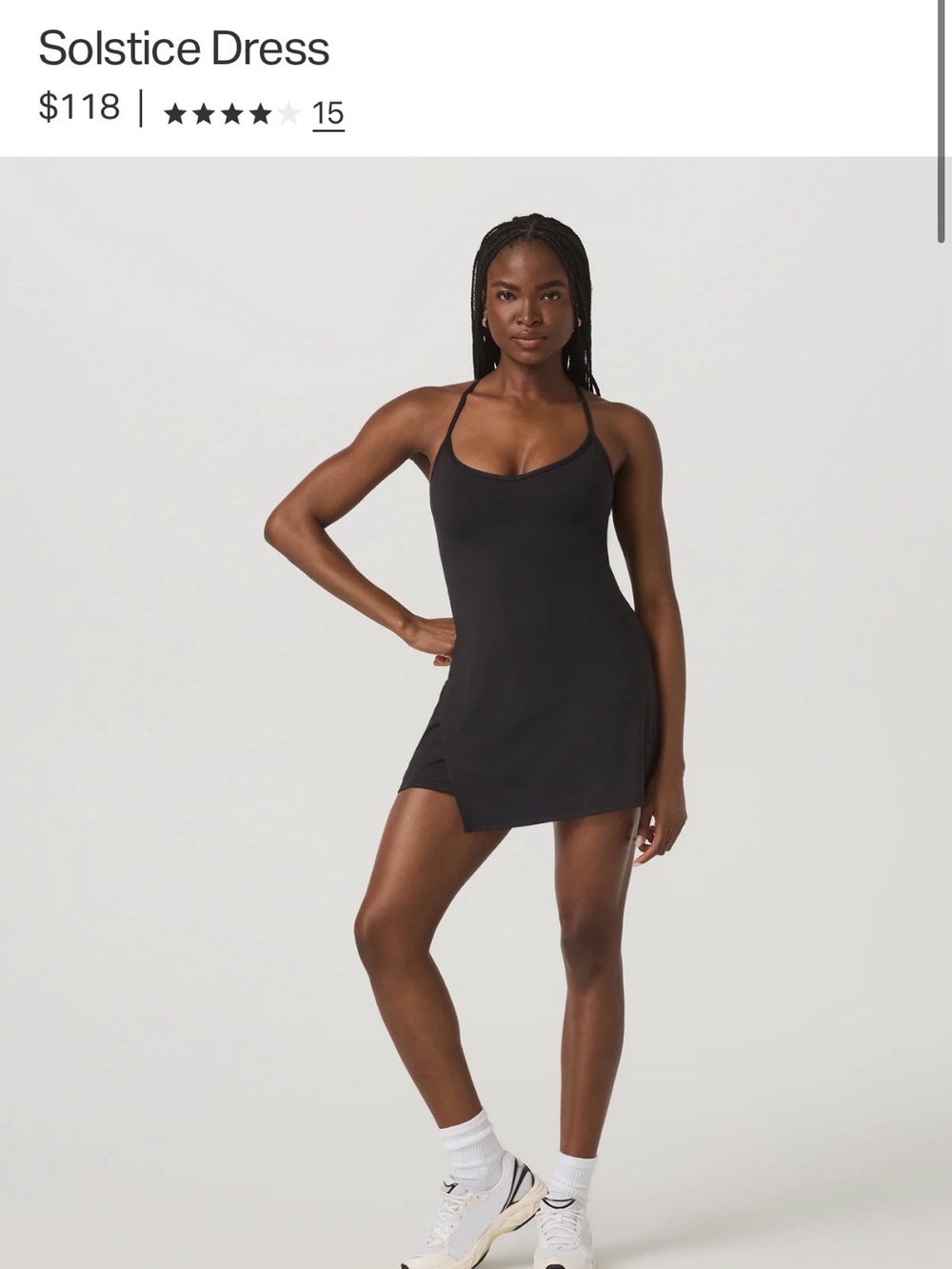 Vuori Solstice Dress — New With Tags Medium